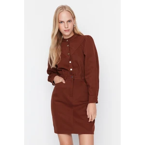 Trendyol Dress - Brown - Bodycon