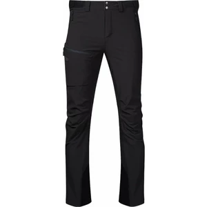 Bergans Pantalons outdoor Breheimen Softshell Men Pants Black/Solid Charcoal XL