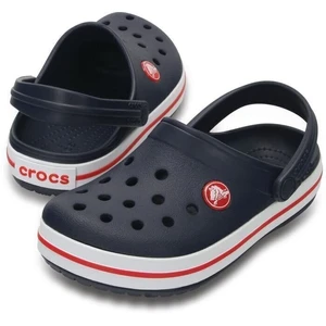 Crocs Kids' Crocband Clog Navy/Red 27-28