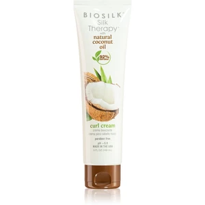 BioSilk Silk Therapy Curl Cream krem do stylizacji do podkreślenia fal i loków 148 ml