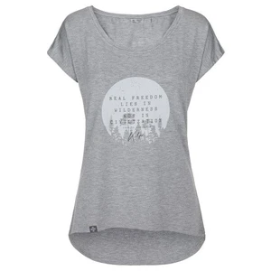 Women's short sleeve T-shirt KILPI ROISIN-W Light Grey