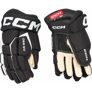 CCM Gants de hockey Tacks AS 580 JR 12 Black/White