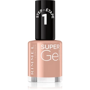 Rimmel Super Gel gelový lak na nehty bez užití UV/LED lampy odstín 022 Shamelessly 12 ml