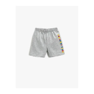 Koton Printed Shorts with Elastic Waist