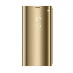 Flipové pouzdro Cu-Be Clear View pro Samsung Galaxy A13 5G /A04S, zlatá