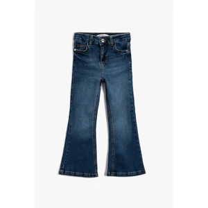 Koton Jeans - Dark blue - Wide leg