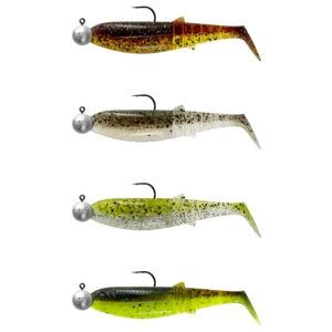 Savage gear gumová nástraha cannibal shad clearwater mix 4+4 - 6,8 cm 3 g 5 g #1/0