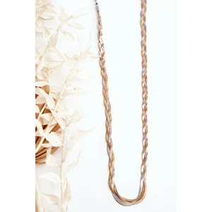 Elegant multi-colored snake chain