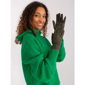 Khaki Winter Touch Gloves