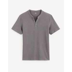 Celio T-shirt with buttons Dehenffle - Men