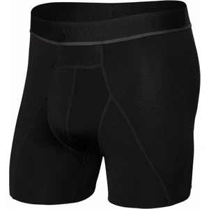 SAXX Kinetic Boxer Brief Blackout 2XL Lenjerie de fitness