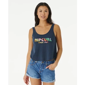 Tank top Rip Curl ICONS OF SURF PUMP FONT TANK Navy