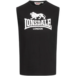 Férfi felső Lonsdale 117332-Black/White