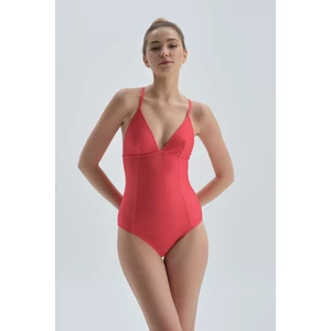Dagi Red Covered Triangle Swimsuit