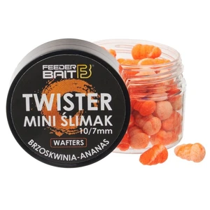 Feederbait twister mini šlimak wafters 11x8 mm 25 ml - r72- broskyňa/ananás