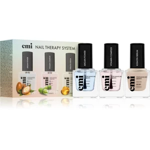 emi Nail Therapy System Set sada lakov na nechty (s vyživujúcim účinkom)