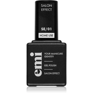 emi E.Milac Salon Effect gelový lak na nehty s použitím UV/LED lampy více odstínů #01 9 ml