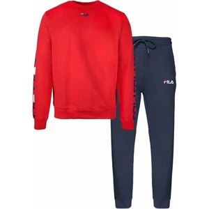 Fila FPW1110 Man Pyjamas Red/Navy 2XL Sous-vêtements de sport