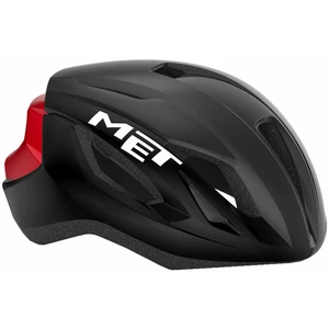 MET Strale Black Red Metallic/Glossy S (52-56 cm) Casco da ciclismo