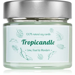 Tropicandle Lime, Basil & Mandarin vonná svíčka 150 ml