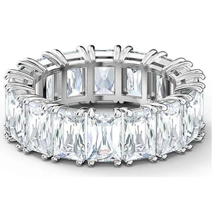 Swarovski Luxusní třpytivý prsten Vittore 5572699 58 mm