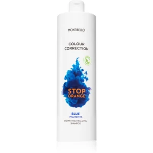 Montibello Colour Correction Stop Orange šampon pro zesvětlené a blond vlasy neutralizující mosazné podtóny 1000 ml