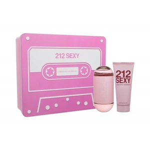 Carolina Herrera 212 Sexy dárková kazeta parfémovaná voda 100 ml + tělové mléko 100 ml pro ženy
