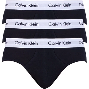 Calvin Klein 3 PACK - pánské slipy U2661G-001 L