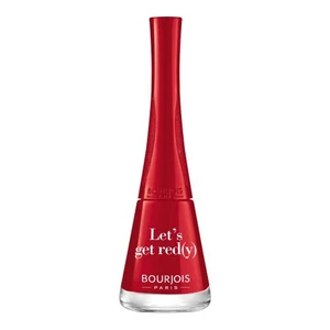 Bourjois 1 Seconde rýchloschnúci lak na nechty odtieň 009 Let's Get Red(y) 9 ml