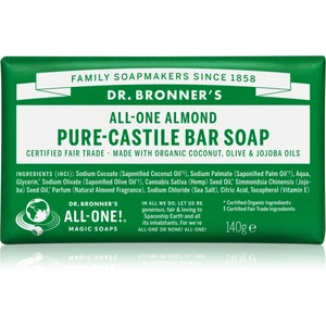 Dr. Bronner’s Almond tuhé mýdlo 140 g