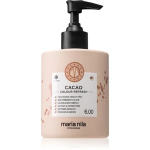 Maria Nila Colour Refresh Cacao jemná vyživujúca maska bez permanentných farebných pigmentov výdrž 4 – 10 umytí 6.00 300 ml