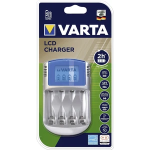 Varta LCD Charger 12V&USB nabíjačka na okrúhle akumulátory NiMH micro (AAA), mignon (AA)