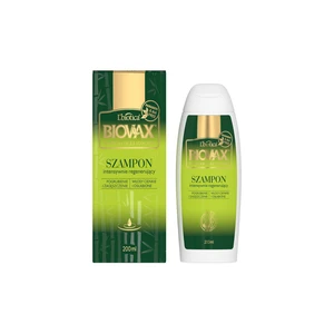 L’biotica Biovax Bamboo & Avocado Oil regenerační šampon pro slabé a poškozené vlasy 200 ml