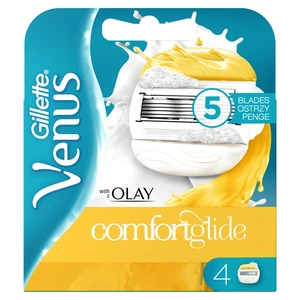 Gillette Venus ComfortGlide Olay náhradné žiletky 4 ks