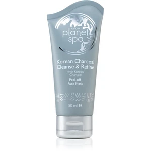 Avon Planet Spa Korean Charcoal Cleanse & Refine zlupovacia pleťová maska s aktívnym uhlím 50 ml