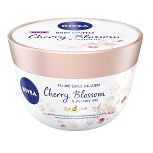 NIVEA Tělové suflé s olejem Cherry Blossom & jojobový olej 200 ml