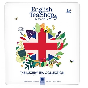English Tea Shop Darčeková kolekcia UNION JACK, 72 sáčkov plech biela