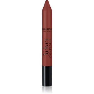 Bourjois Velvet the Pencil rtěnka v tužce odstín 010 Brun de Folie 3 g