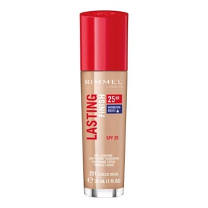 Rimmel London Lasting Finish 25H SPF20 30 ml make-up pre ženy 201 Classic Beige s ochranným faktorom SPF