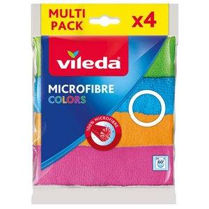 Ściereczka Vileda Mikrofibra COLORS 4 szt. 30x30cm