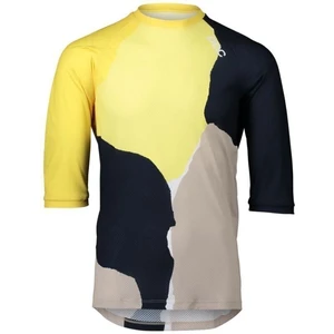 POC Women's Pure 3/4 Jersey Color Splashes Multi Sulfur Yellow 2XL