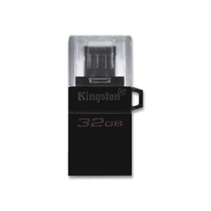 USB flash disk Kingston DataTraveler microDuo3 Gen2 32GB (DTDUO3G2/32GB) čierny USB flashdisk • USB-A (3.2) + micro USB • kapacita 32 GB • rýchlosť čí