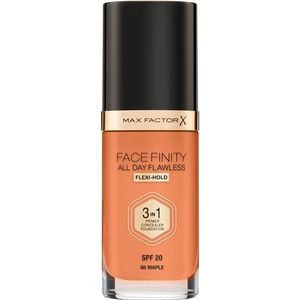 Max Factor Facefinity All Day Flawless dlhotrvajúci make-up SPF 20 odtieň 86 Maple 30 ml