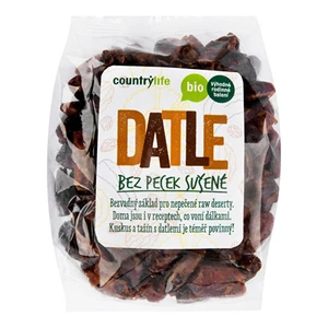 Country Life Datle sušené bez kôstok BIO 500 g