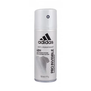 Adidas Pro Invisible antiperspirant proti bielym škvrnám pre mužov 150 ml