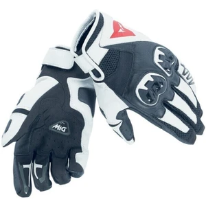 Dainese Mig C2 Schwarz-Weiß M Motorradhandschuhe