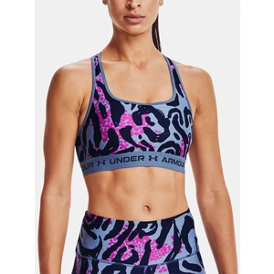 Dámská sportovní podprsenka Under Armour Crossback Mid Print  M