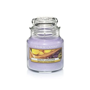 Yankee Candle Lemon Lavender vonná sviečka Classic malá 104 g