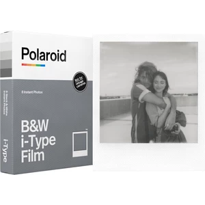 Instantný film Polaroid B&W i-Type Film 8ks (6001) čiernobiely fotopapier do instantného fotoaparátu • Polaroid Originals • i-Type rozmer 10,7 × 8,8 c