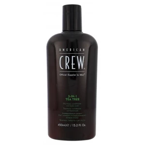 American Crew 3-IN-1 Tea Tree 450 ml šampon pro muže na všechny typy vlasů